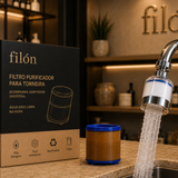 PureFlow Pro™ — Filtro Purificador Universal para Torneira